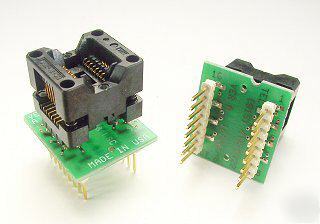 Programming adapter for 16 pin soic 150 mil body width