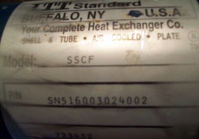 Itt heat exchanger sscf 27