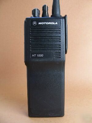 New mint motorola HT1000 vhf 16-ch radio w/ accessories