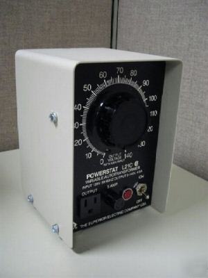 New powerstat transformer superior electric co.