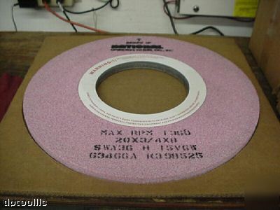 New radiac national centerless grinding wheel 20X3/4X8