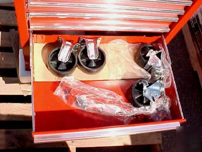 Proto stanley red pro 11 drawer toolbox ret $600+