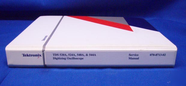 Tektronix 520A, 524A, 540A, 544A service manual