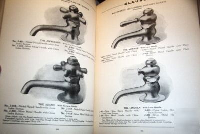 1926 glauber brass manufacturing co. catalogue j