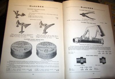 1926 glauber brass manufacturing co. catalogue j