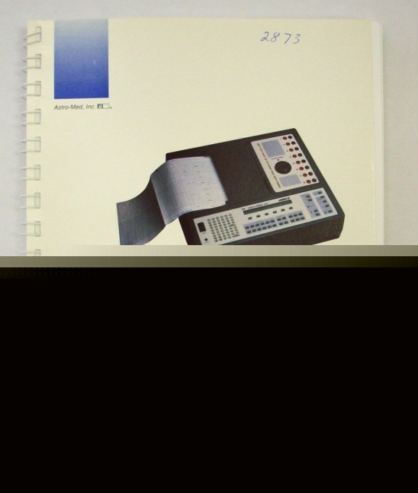 Astro-med dash 8 host control manual - $5 shipping 