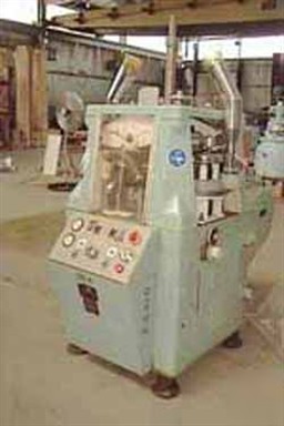Used: manesty rotapress 55 station rotary tablet press.