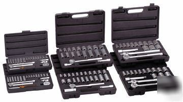 126 piece laser etched sae/metric socket set