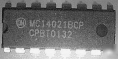 25 MC14021B CD4021B 4021 8-stage static shift registers