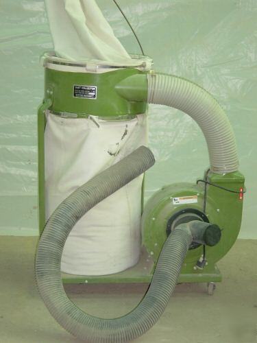Central machinery dust collector 1 hp 110/220 v nice