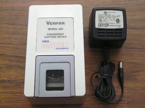 Cross match verifier 200 fingerprint capture device