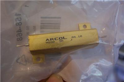 HS50 al house wirewound resistor,5R 50W, HS50 5R j