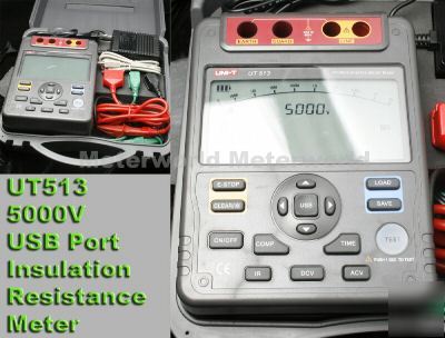 New unit 513 100-5KV 1000G insulation resistance meter 