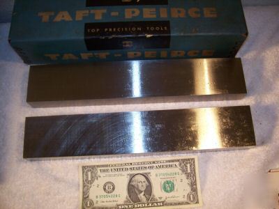 (2) taft peirce steel parallels 27.5 x 55 x 292 mm,tool