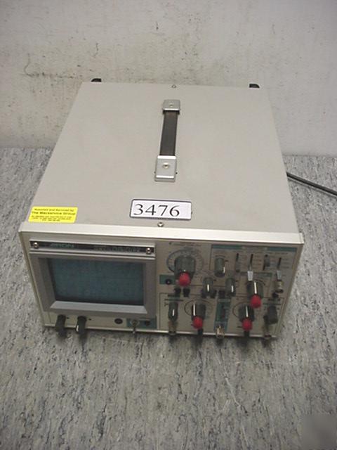 Aron oscilloscope bs-635 dual channel delayed time base