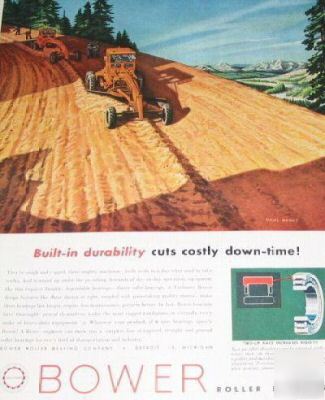 Bower bearings federal mogul construction -3 1950S ads