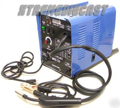 Dual mig welder 131 CO2 gas / no gas welding machine 