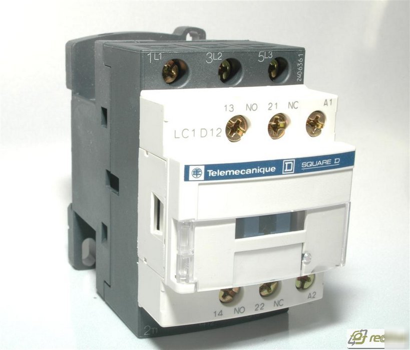 Telemecanique / schneider LC1D12G7 contactor 600V iec 