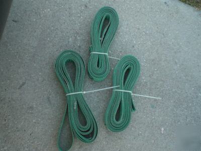 (3) polyester endless web strap. lifting crane sling 