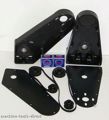 Cnc brackets 4 milling machines with belts and bearings