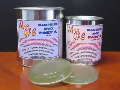 Epoxy glass filled liquid fiberglass casting resin 96OZ