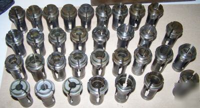 Hardinge, b & s no. 11C / 11SC misc. collets 33 pcs.