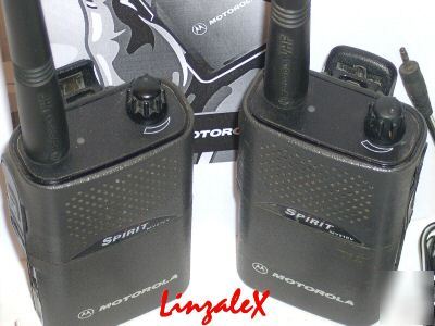 Motorola MV21CV portable vhf ht radios package pr lot