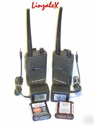 Motorola MV21CV portable vhf ht radios package pr lot