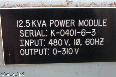 New ge power switching transformer spang control 850