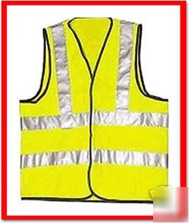 New hiviz reflective safety vest class 2 visibility xl 