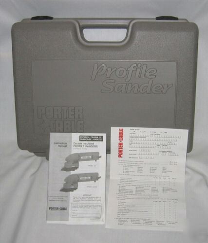 Porter cable profile sander kit -variable speed-PC444VS