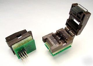 Programming adapter for 8 pin soic 200 mil body width