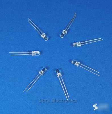 100 pcs 5MM infrared ir led & free resistor