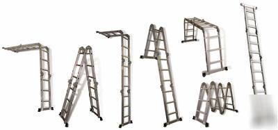 12' aluminum multi-purpose ladder