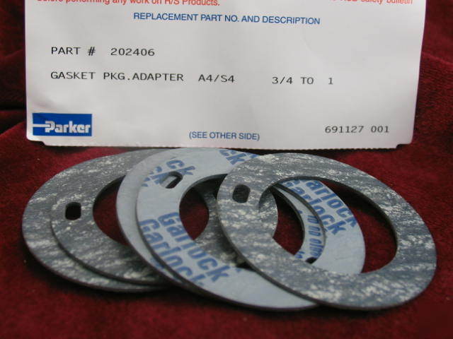 202406 parker gasket pkg adaptor A4/S4 3/4