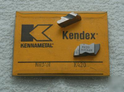 Kennametal NR34R K420 top notch 5PC carbide inserts