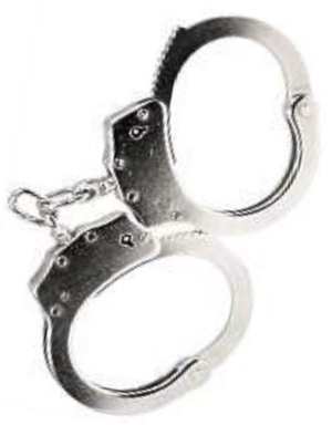 New handcuffs professional double lock police security 