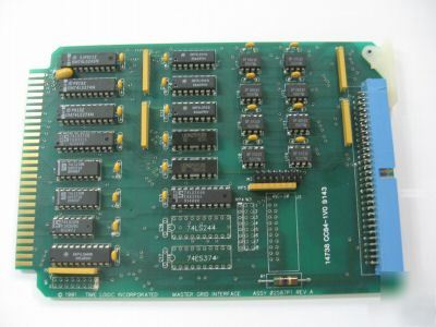 P/n 02587P11 -master grid interface assy