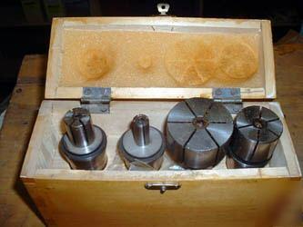 Phase ii 5C expanding collet set, 2 boxes