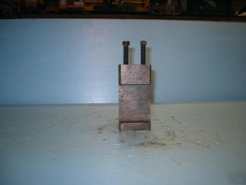 Lathe tool holder for large lathe, ( ? warner swasey )