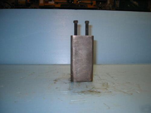 Lathe tool holder for large lathe, ( ? warner swasey )