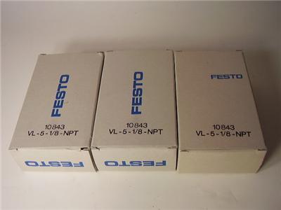 New lot of festo pneumatic valve vl-5-1/8-npt