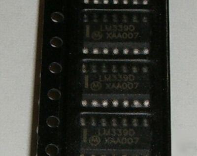 New quad comparator opamp 339 LM339 soic-14 lot 10 pcs 