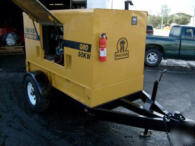 Wacker,cat-perkins generator g-60