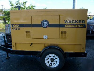 Wacker,cat-perkins generator g-60