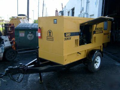 Wacker,cat-perkins generator g-60