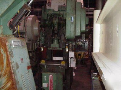 60 ton bliss c-60 obi press, stk# 858