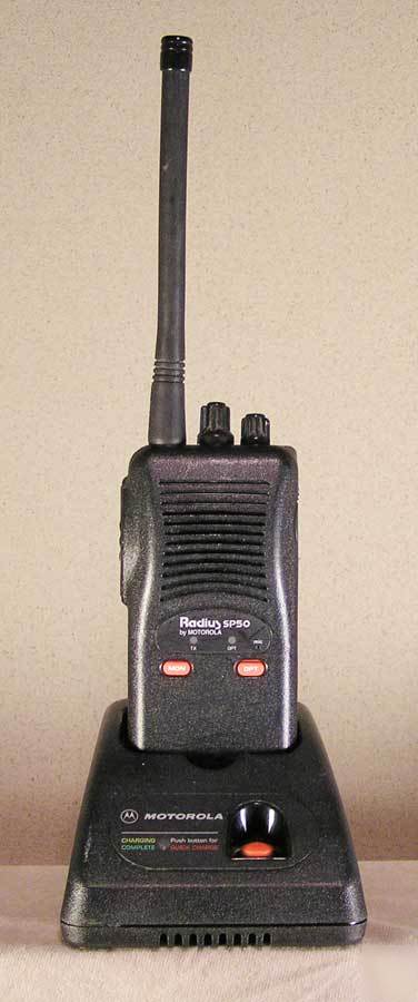 ** motorola SP50 sp-50 vhf 10 ch radius radios CP200 **