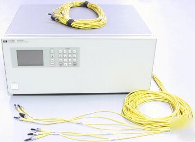 Hp / agilent 86062C fiber lightwave switch dual 4X3