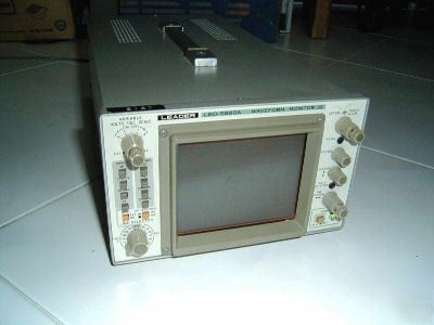 Leader lbo-5860A 5860A waveform monitor 525 lines